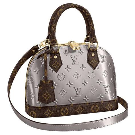 lv alma metallic bag